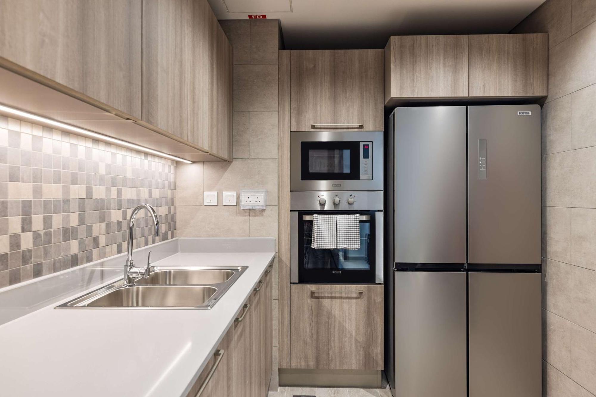 Doubletree By Hilton Doha Downtown Hotel Buitenkant foto A modern kitchen